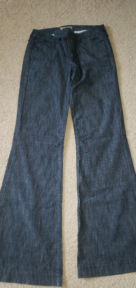 Denim flare pants size 3